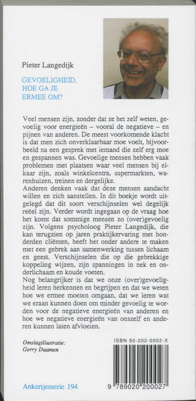 Achterkant van Gevoeligheid, hoe ga je ermee om?