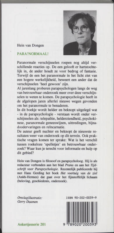 Achterkant van Para?normaal!