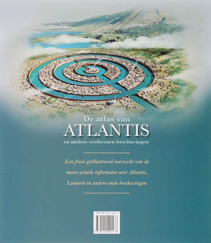 Achterkant van De atlas van Atlantis
