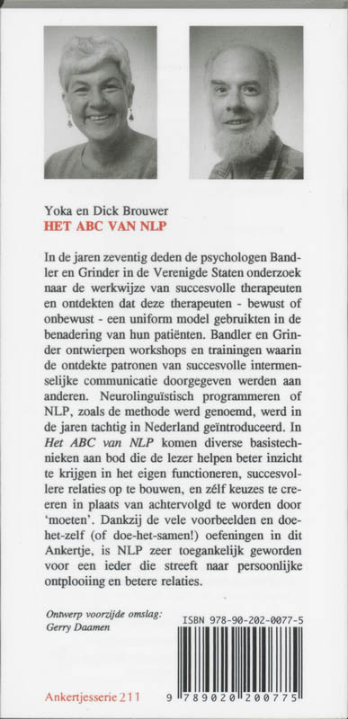 Achterkant van Het ABC van NLP