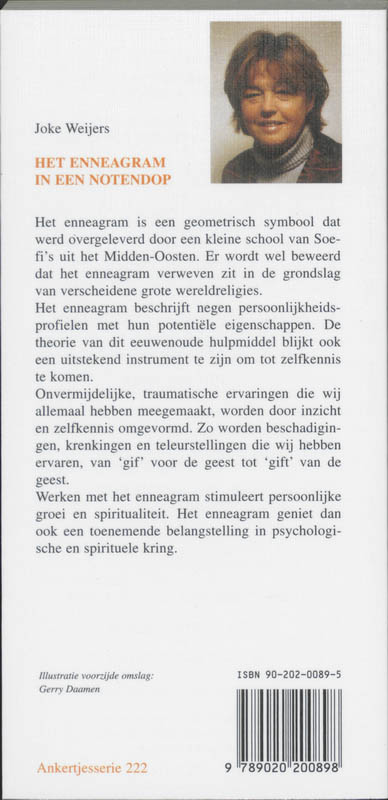 Achterkant van Het Enneagram in een notendop