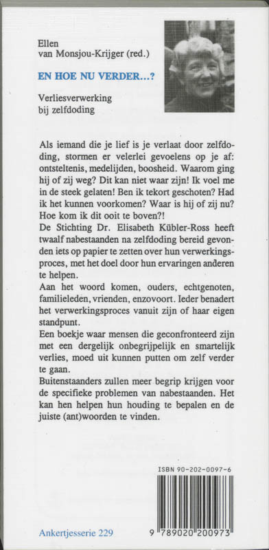 Achterkant van En hoe nu verder ...?