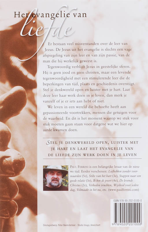 Achterkant van Het evangelie van liefde