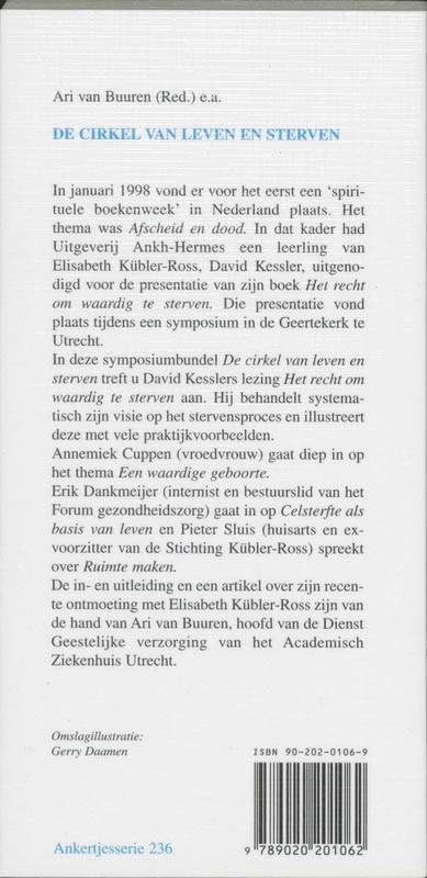Achterkant van De cirkel van leven en sterven