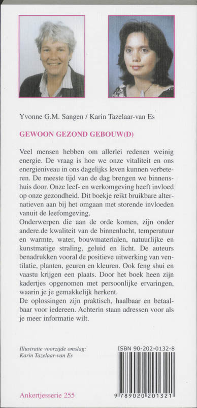 Achterkant van Goed gezond gebouw(d)