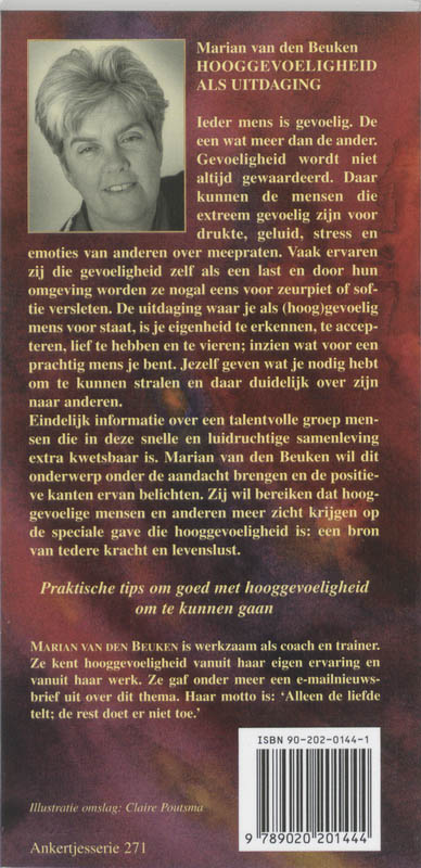 Achterkant van Hooggevoeligheid als uitdaging