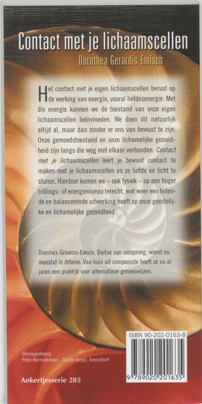 Achterkant van Contact met je lichaamscellen