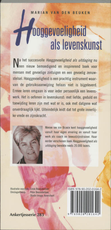 Achterkant van Hooggevoeligheid als levenskunst