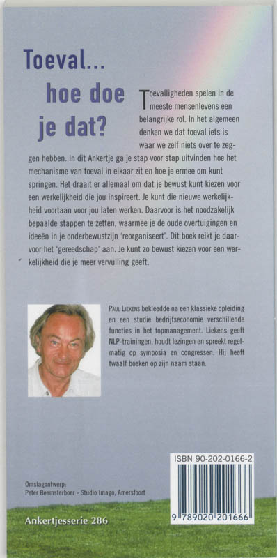 Achterkant van Toeval ... hoe doe je dat?