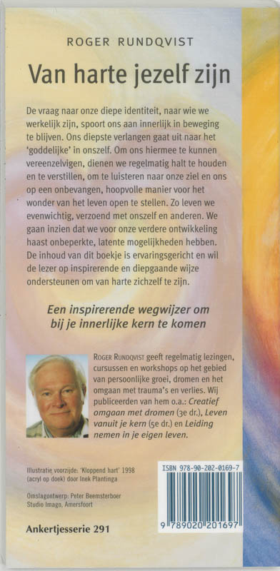Achterkant van Van harte jezelf zijn
