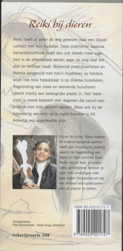 Achterkant van Reiki bij dieren