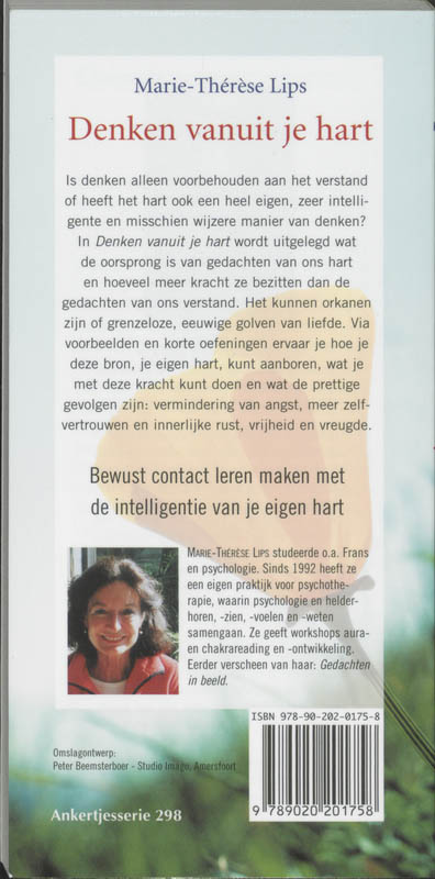 Achterkant van Denken vanuit je hart