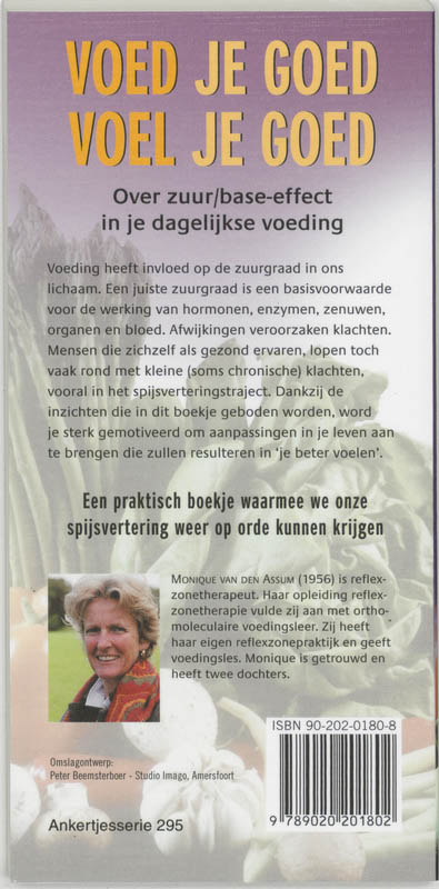 Achterkant van Voed je goed, voel je goed