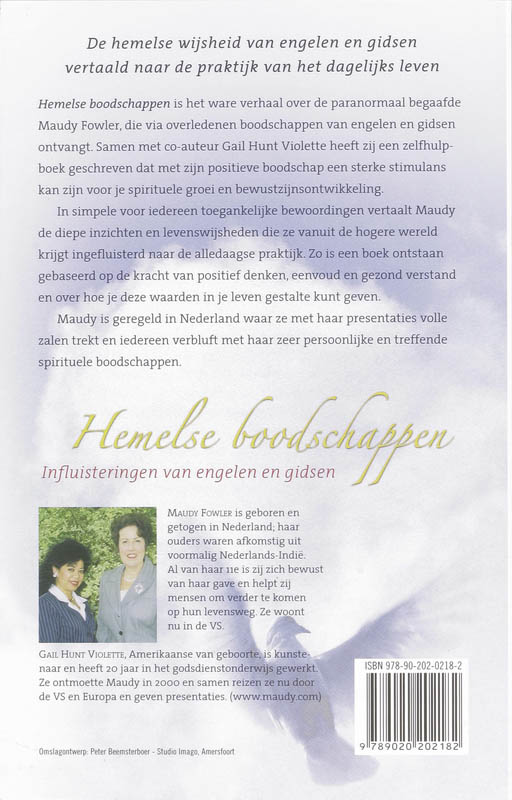 Achterkant van Hemelse boodschappen