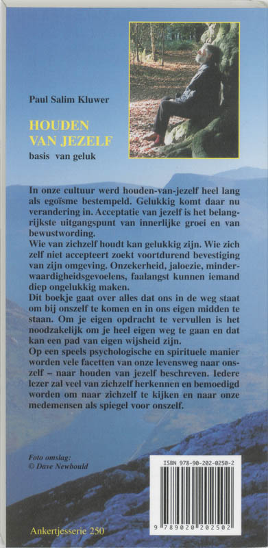Achterkant van Houden van jezelf