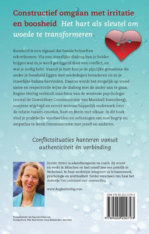 Achterkant van Constructief omgaan met irritatie en boosheid