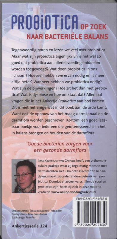Achterkant van Probiotica