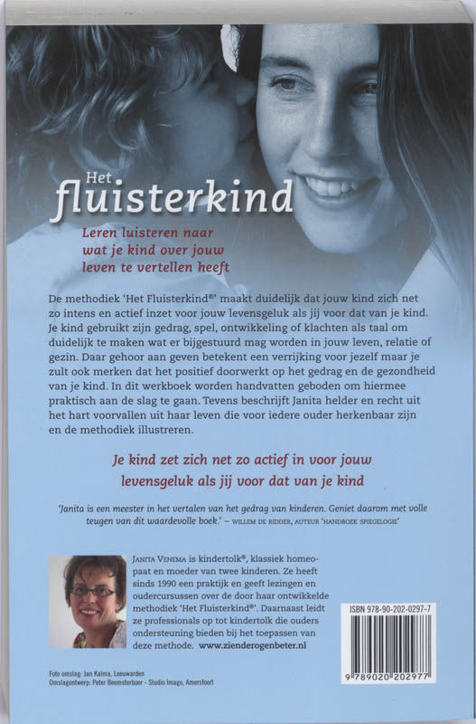 Achterkant van Het fluisterkind