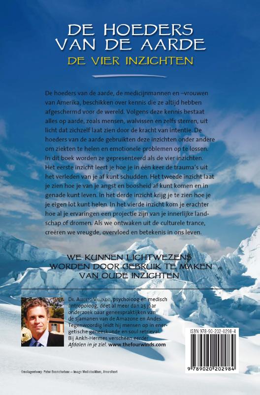 Achterkant van De hoeders van de aarde