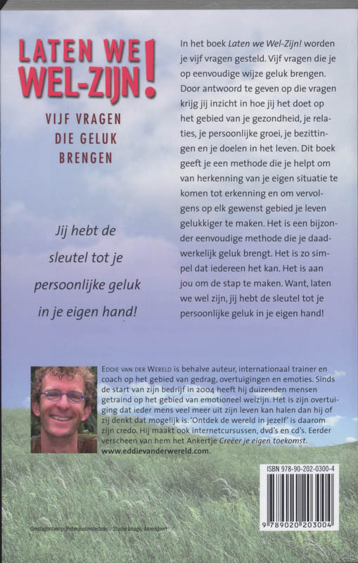 Achterkant van Laten we wel-zijn!