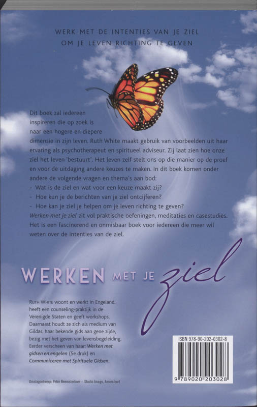 Achterkant van Werken met je ziel