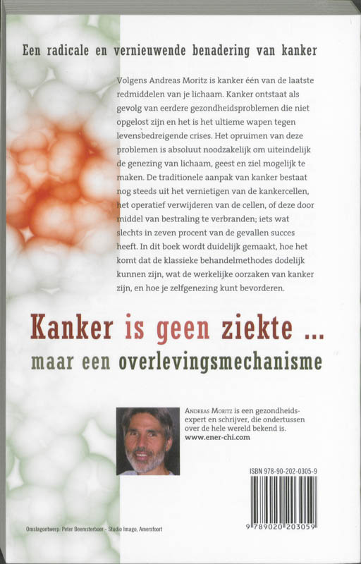 Achterkant van Kanker is geen ziekte ...