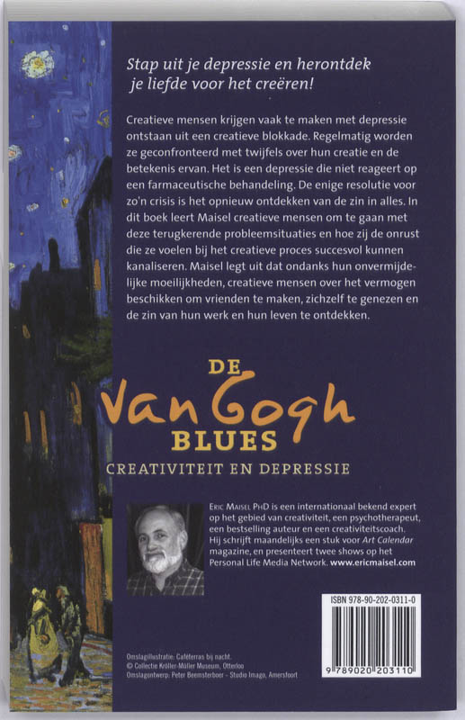 Achterkant van De Van Gogh Blues