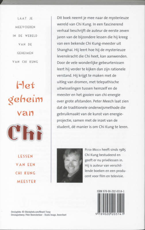 Achterkant van Het geheim van Chi