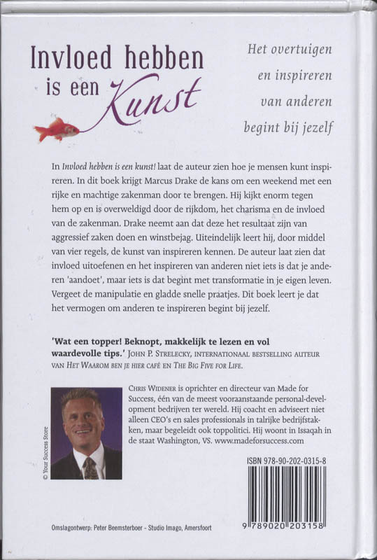 Achterkant van Invloed hebben is een kunst!