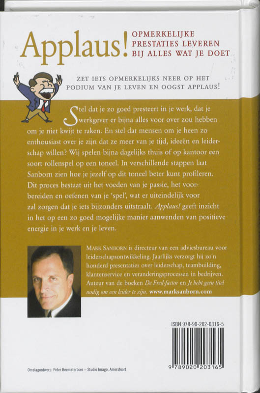 Achterkant van Applaus!
