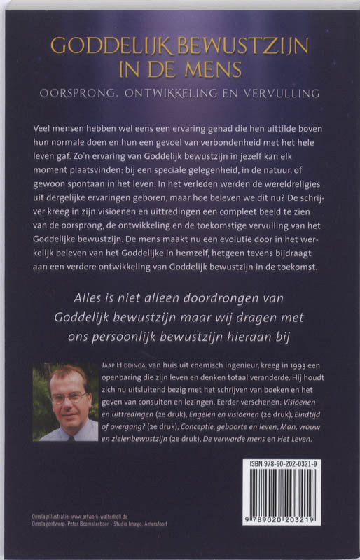 Achterkant van Goddelijk bewustzijn in de mens