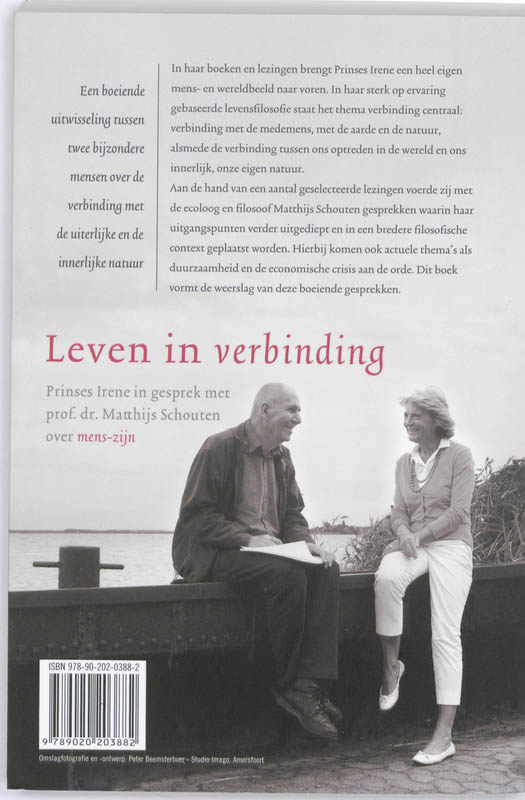 Achterkant van Leven in verbinding