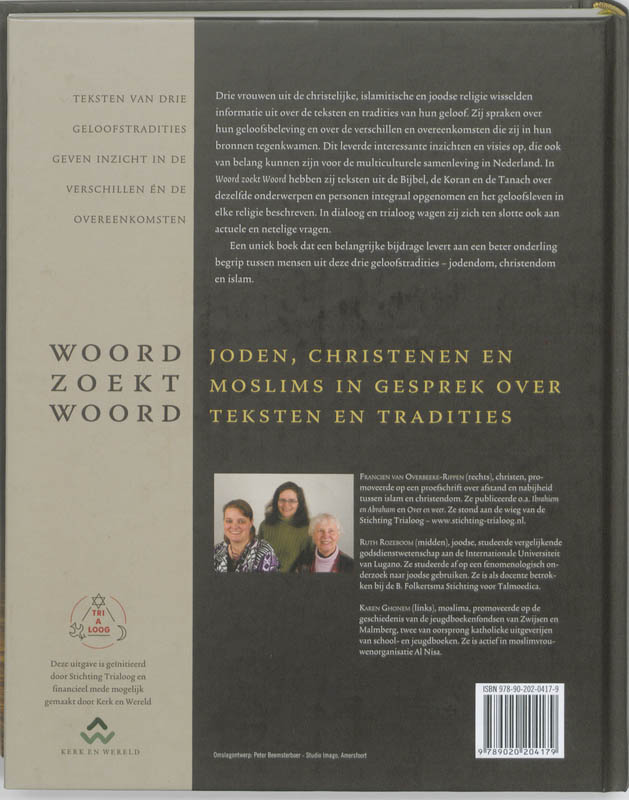 Achterkant van Woord zoekt Woord