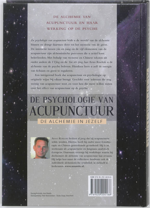Achterkant van De psychologie van acupunctuur