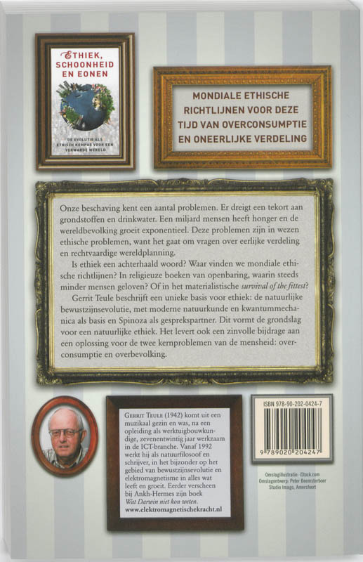 Achterkant van Ethiek, schoonheid en eonen