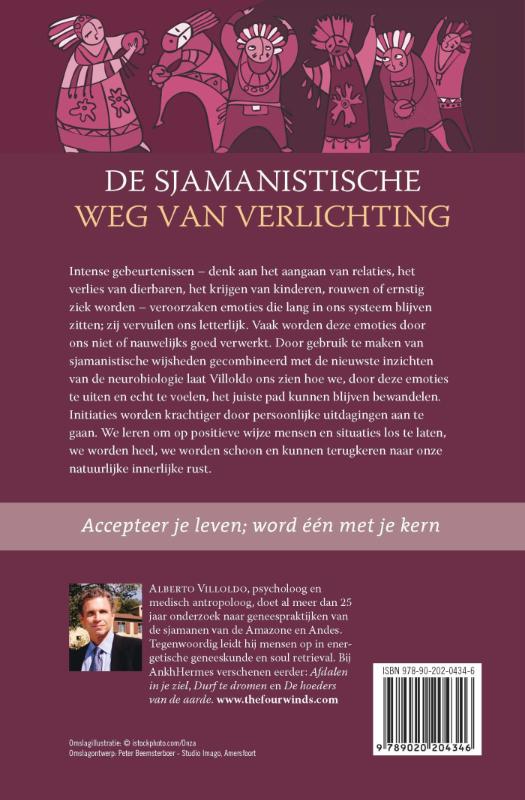 Achterkant van De sjamanistische weg van verlichting