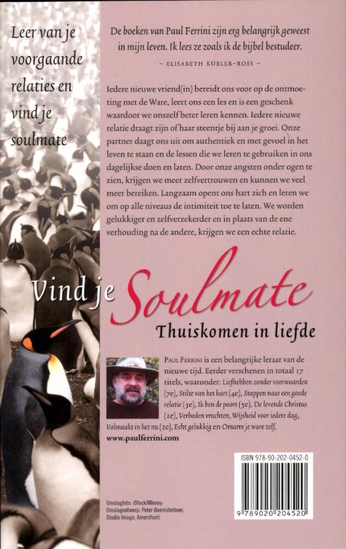 Achterkant van Vind je soulmate
