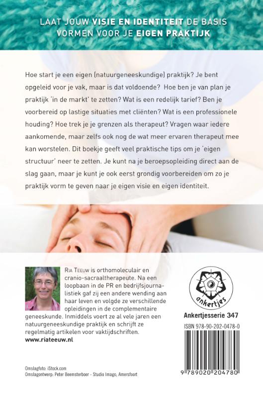 Achterkant van Therapeut in de praktijk