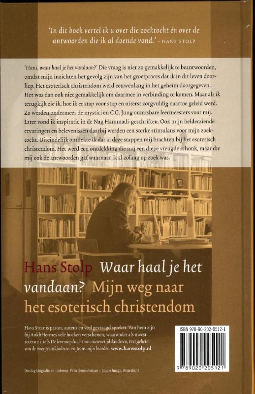 Achterkant van Waar haal je het vandaan?