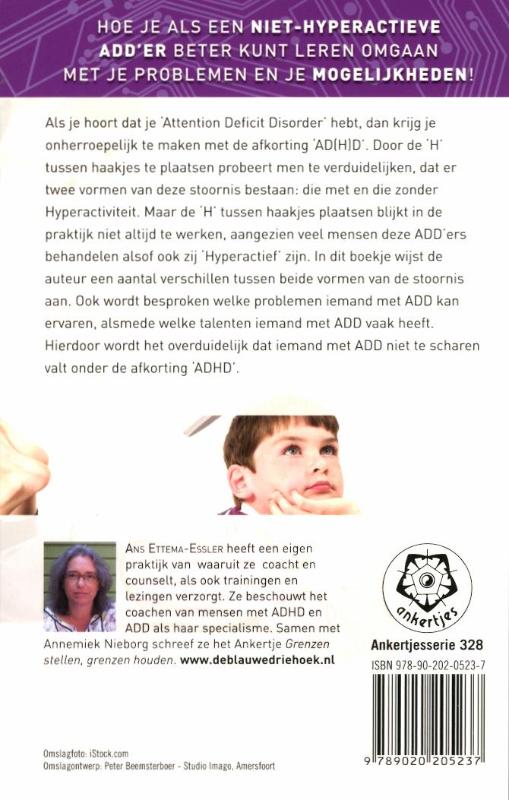 Achterkant van ADD