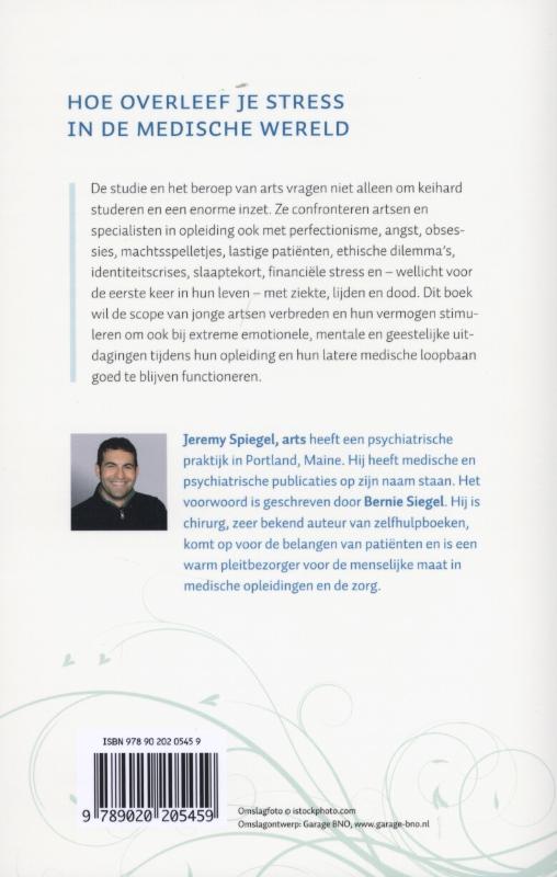 Achterkant van Mindfulness voor de jonge arts