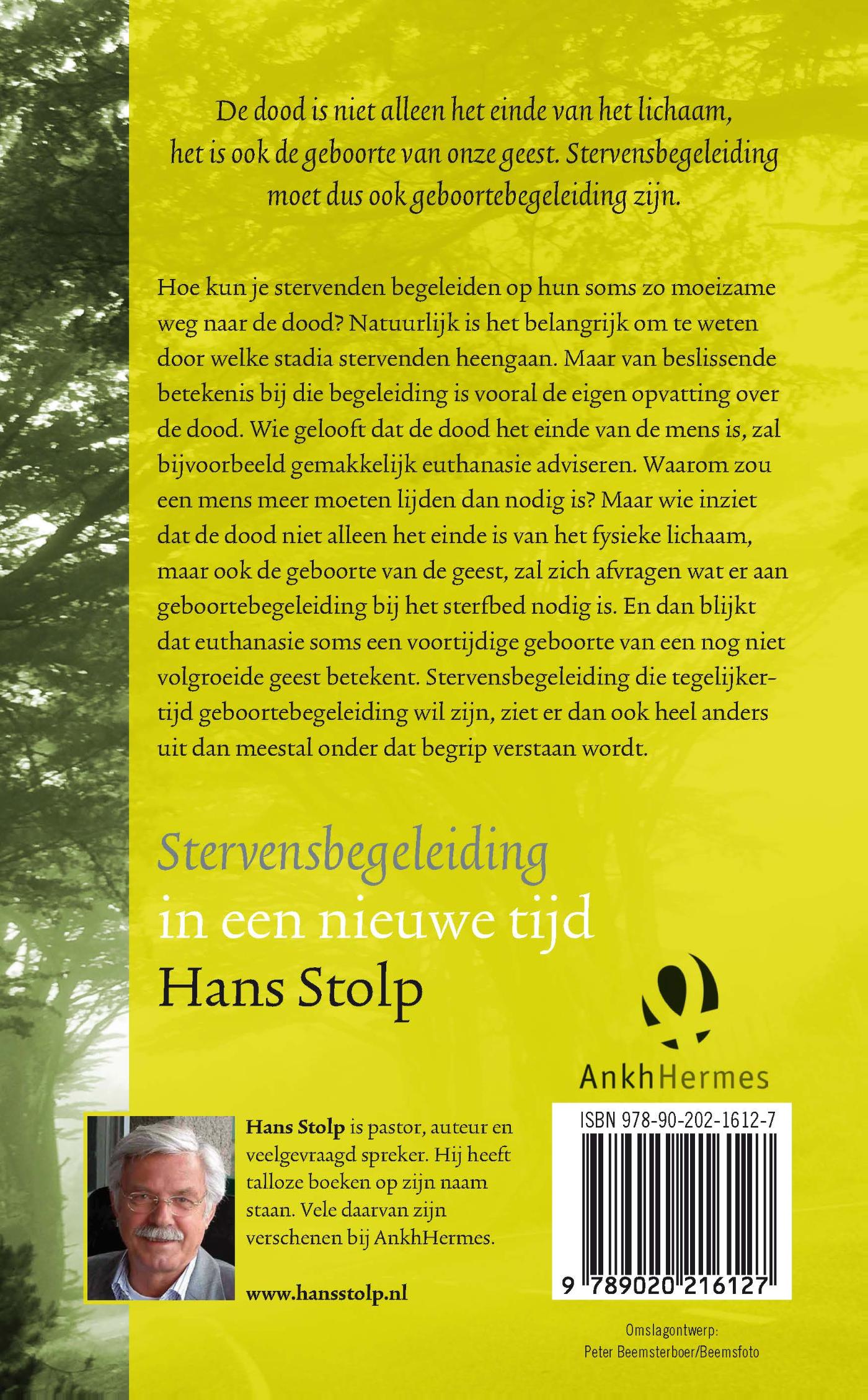Achterkant van Stervensbegeleiding in een nieuwe tijd