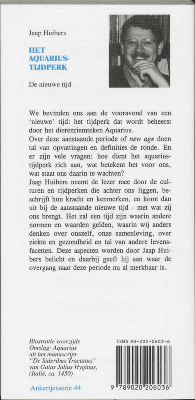 Achterkant van Het Aquariustijdperk