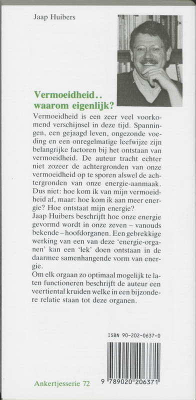 Achterkant van Vermoeidheid... waarom eigenlijk?