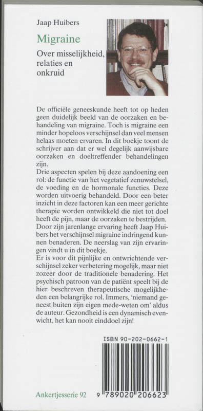 Achterkant van Migraine