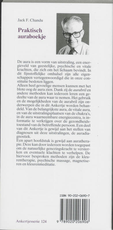 Achterkant van Praktisch auraboekje