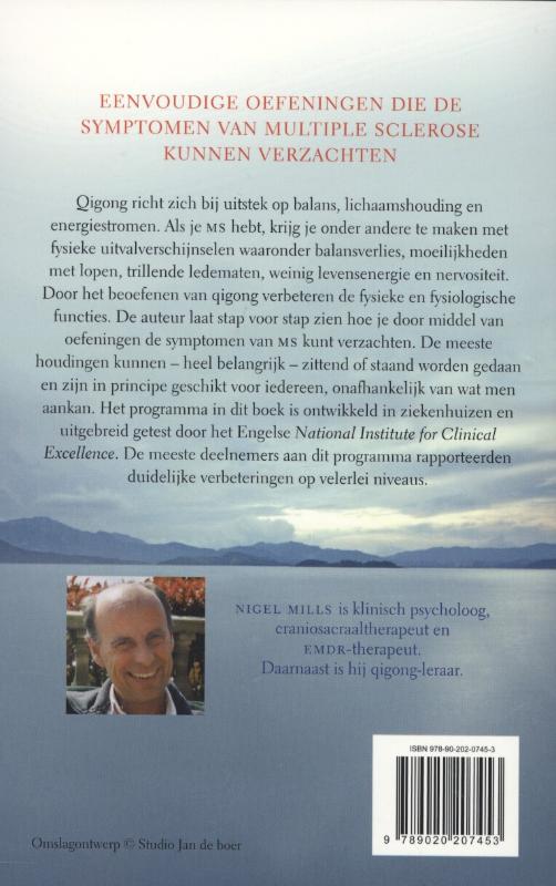 Achterkant van Qigong voor multiple sclerose