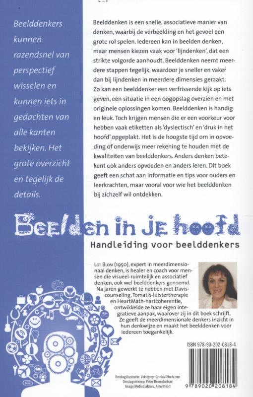 Achterkant van Beelden in je hoofd