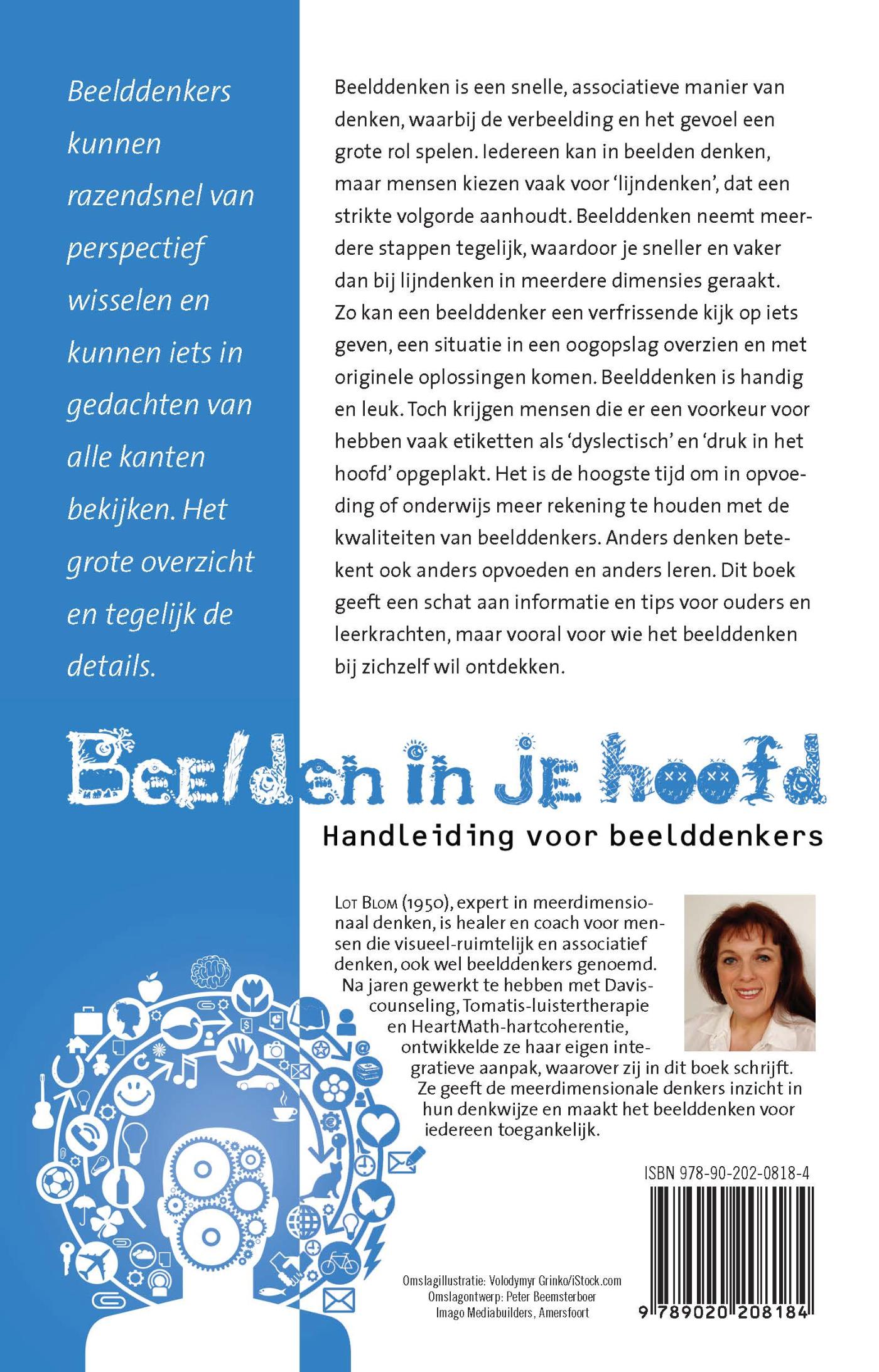Achterkant van Beelden in je hoofd