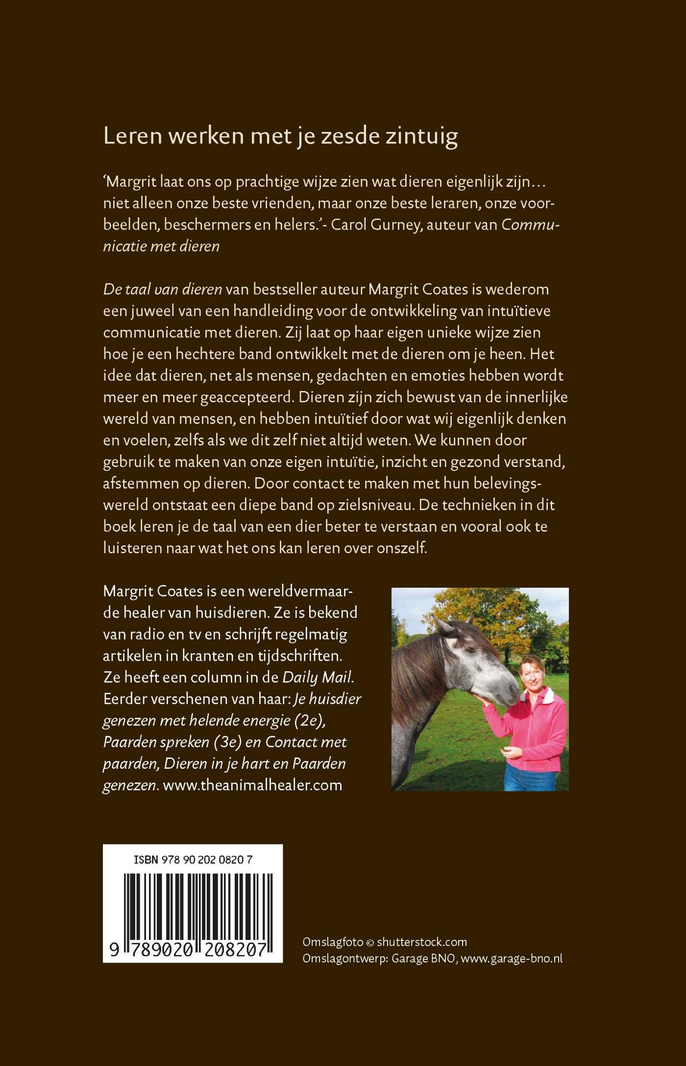 Achterkant van De taal van dieren
